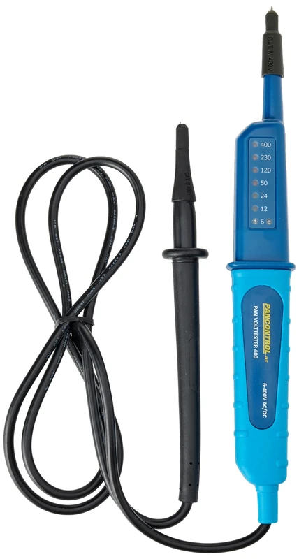 Kopp Voltage Detector with LED Display with Push Lock 400 (Pack of 1) – Yellow/Black, 324203013