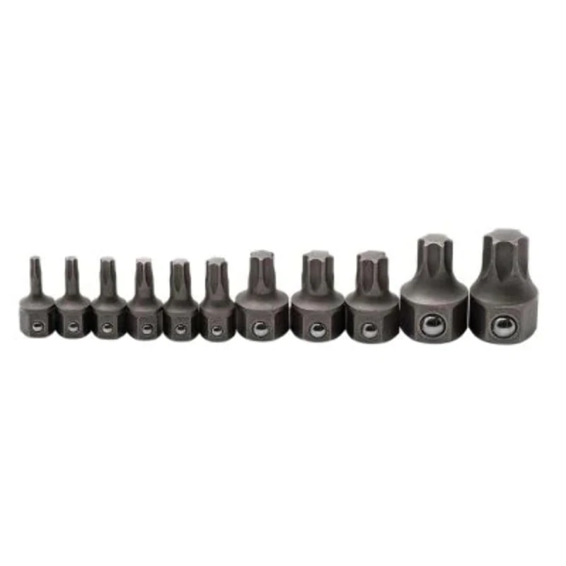 GearWrench 11 Pc. Torx Insert Bit Set for 6 & 12 Pt. Wrenches - 81560