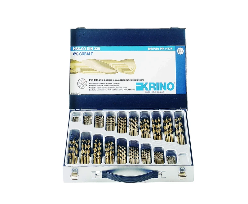 Krino 01135450 01135450 Case Cobalt Tips 8%, Diameter 1-10x0.5 mm 116 Pieces