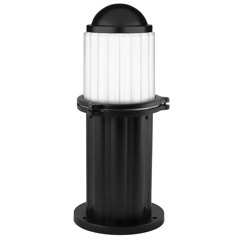 Cristher COK E-27 Aluminium Beacon with Dome Height 43 Black
