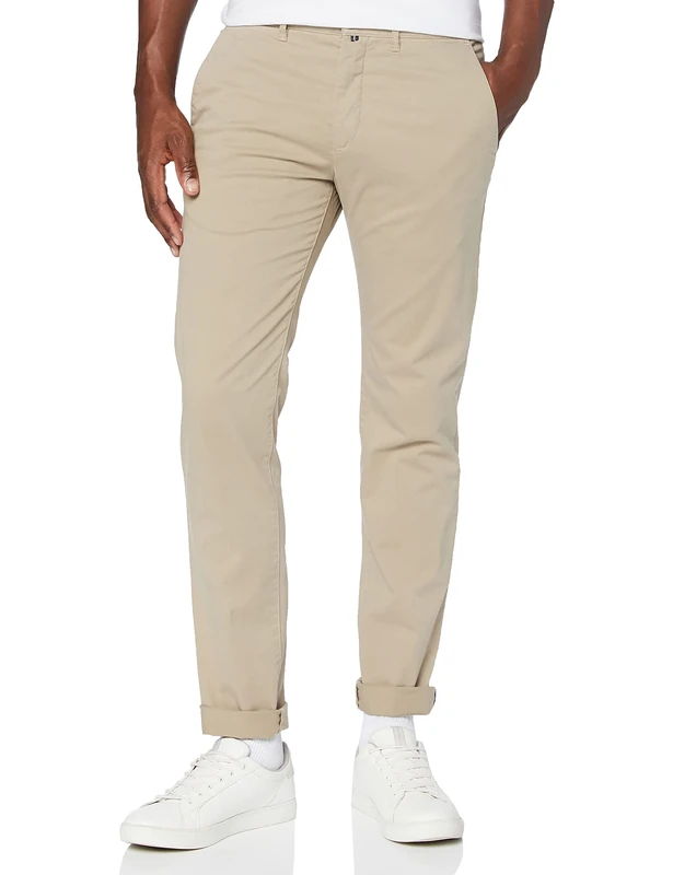 Marc OߴPolo Men's Slim Fit Chinos with Stretch, Beige (Soybean), W31/L34