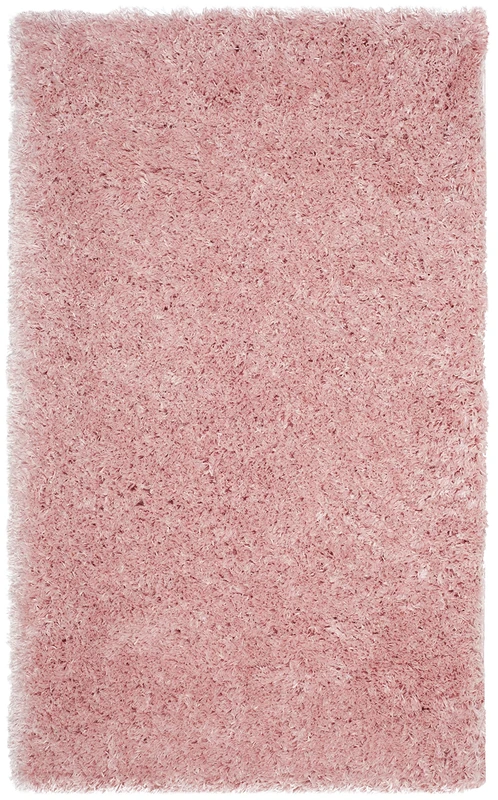 Safavieh Shag Rug for Living Room, Dining Room, Bedroom - Polar Shag Collection, Short Pile, in Light Pink, 122 X 183 cm