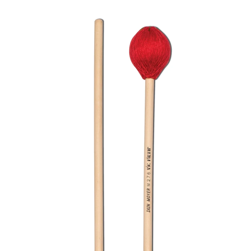 Vic FIrth - Corpsmaster® Signature Series Vibraphone Mallets - M276 - Iain Moyer - Hard - Red