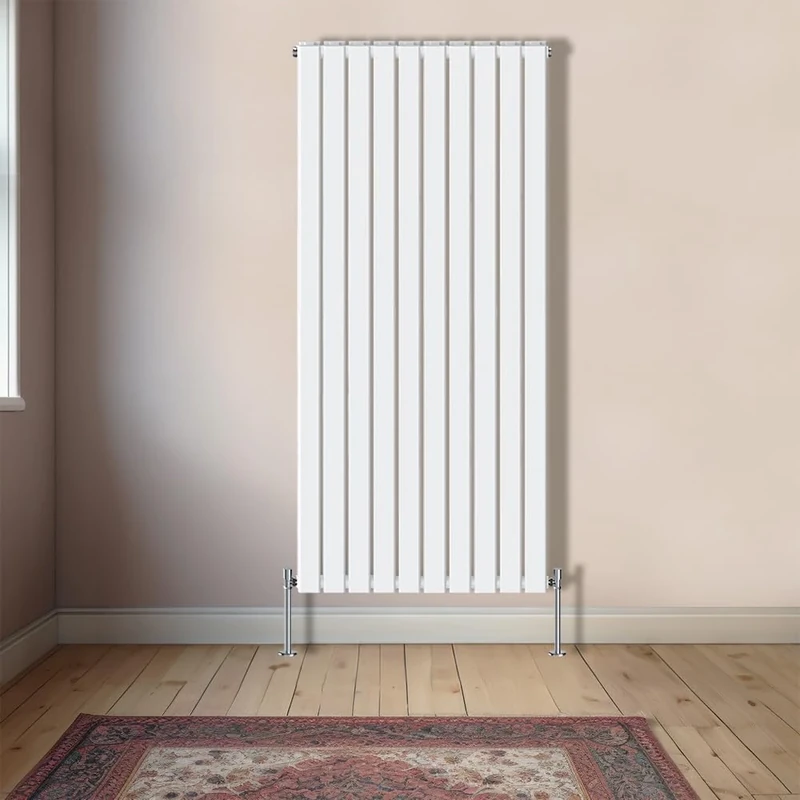 NRG Vertical 1800x680mm Double Flat Panel Designer Radiator Perfect for Kitchen, Bathroom, Living Room