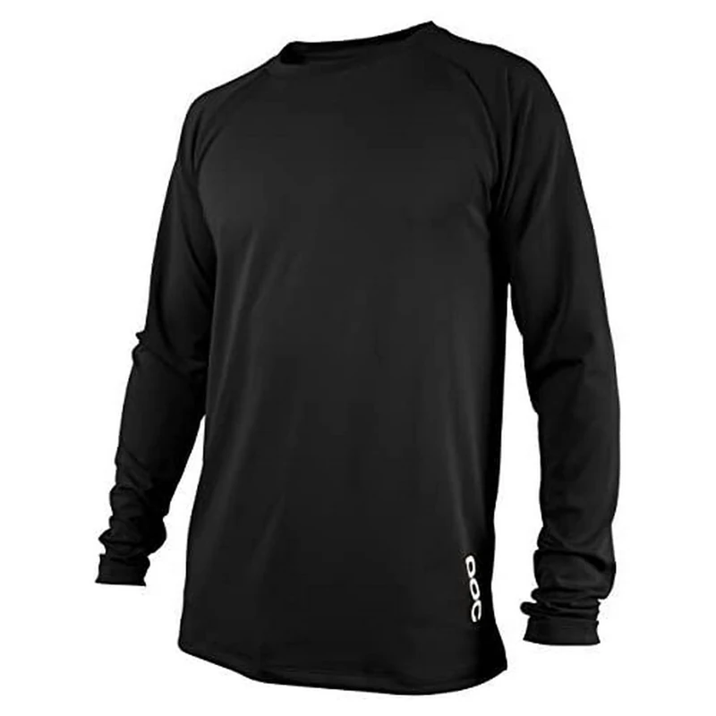 Essential DH LS Jersey Carbon Black