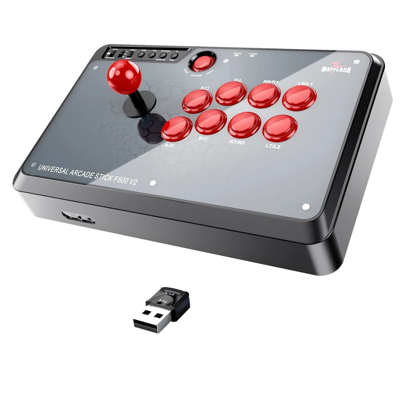 May Flash F500 Arcade FightStick and MAGICBOOTS Bundle for Playstation 4