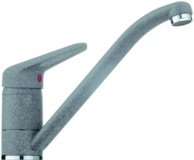 Franke Kitchen Sink tap with Fixed spout Made of Granite Princess II-Stone Grey 115.0470.659