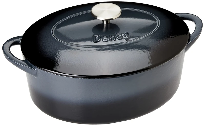 Denby CIH-583 Halo Cast Iron 4.2L Oval Casserole