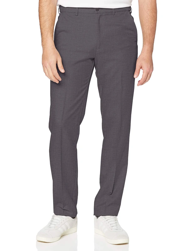 Farah Classic Men's Roachman Trousers, Grey (Grey 035), 36W 33L UK