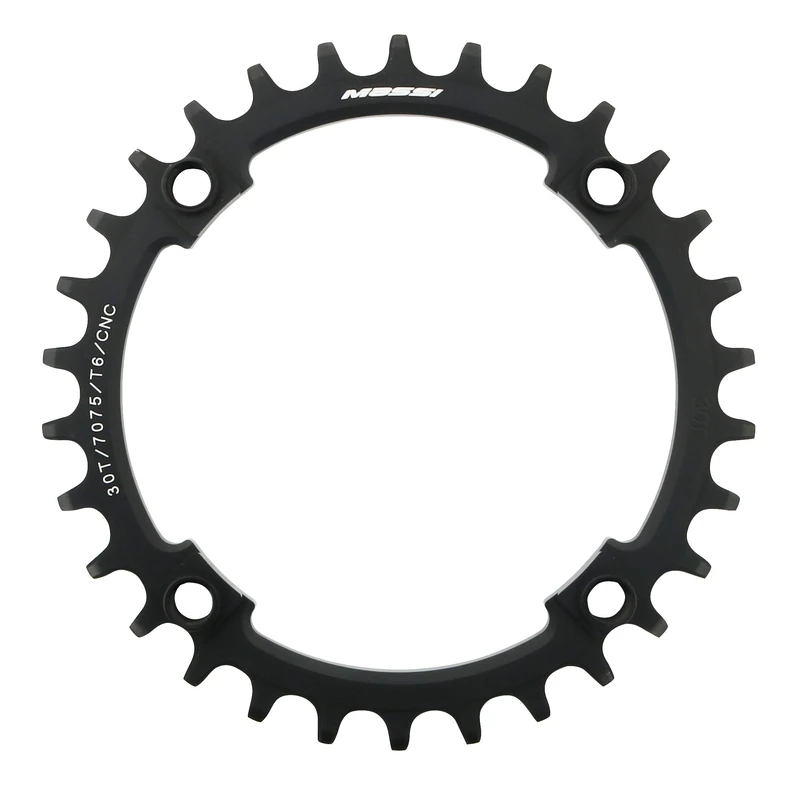 Massi 32T narrow-wide Comp. Shimano Plates, Black, One Size