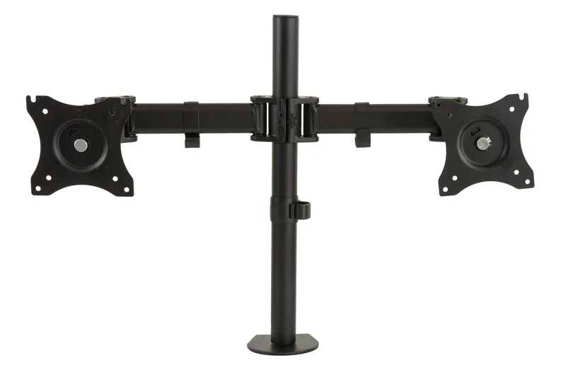 Link Accessori LKBR07 27" Clamp/Bolt-through Black flat panel desk mount - flat panel desk mounts (Clamp/Bolt-through, 75 x 75 mm, 100 x 100 mm, 75 x 75,100 x 100 mm, Computer monitor, -45 - 45°)