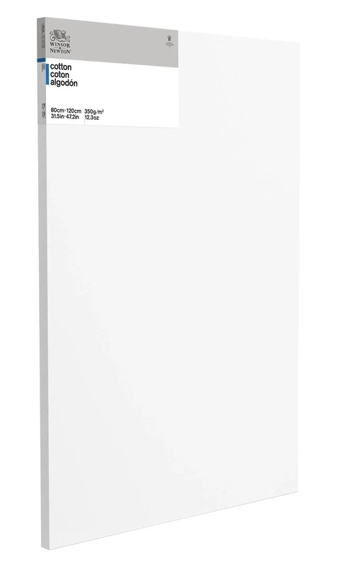 Winsor & Newton Classic 6201154 Stretcher Frame Triple Primed 350 g/m² Strip Thickness 35 mm Cotton Deep Edge 80 x 120 cm
