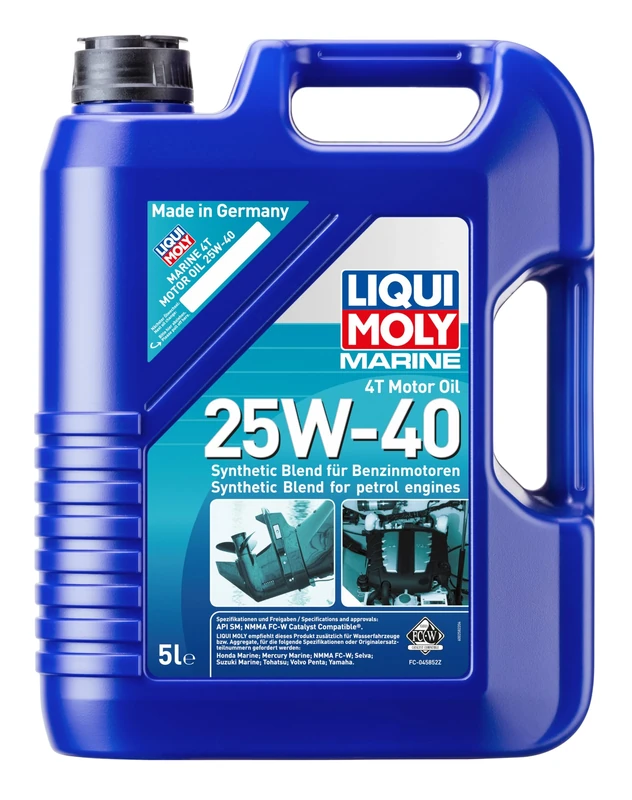 LIQUI MOLY Marine 4T Motor Oil 25W-40