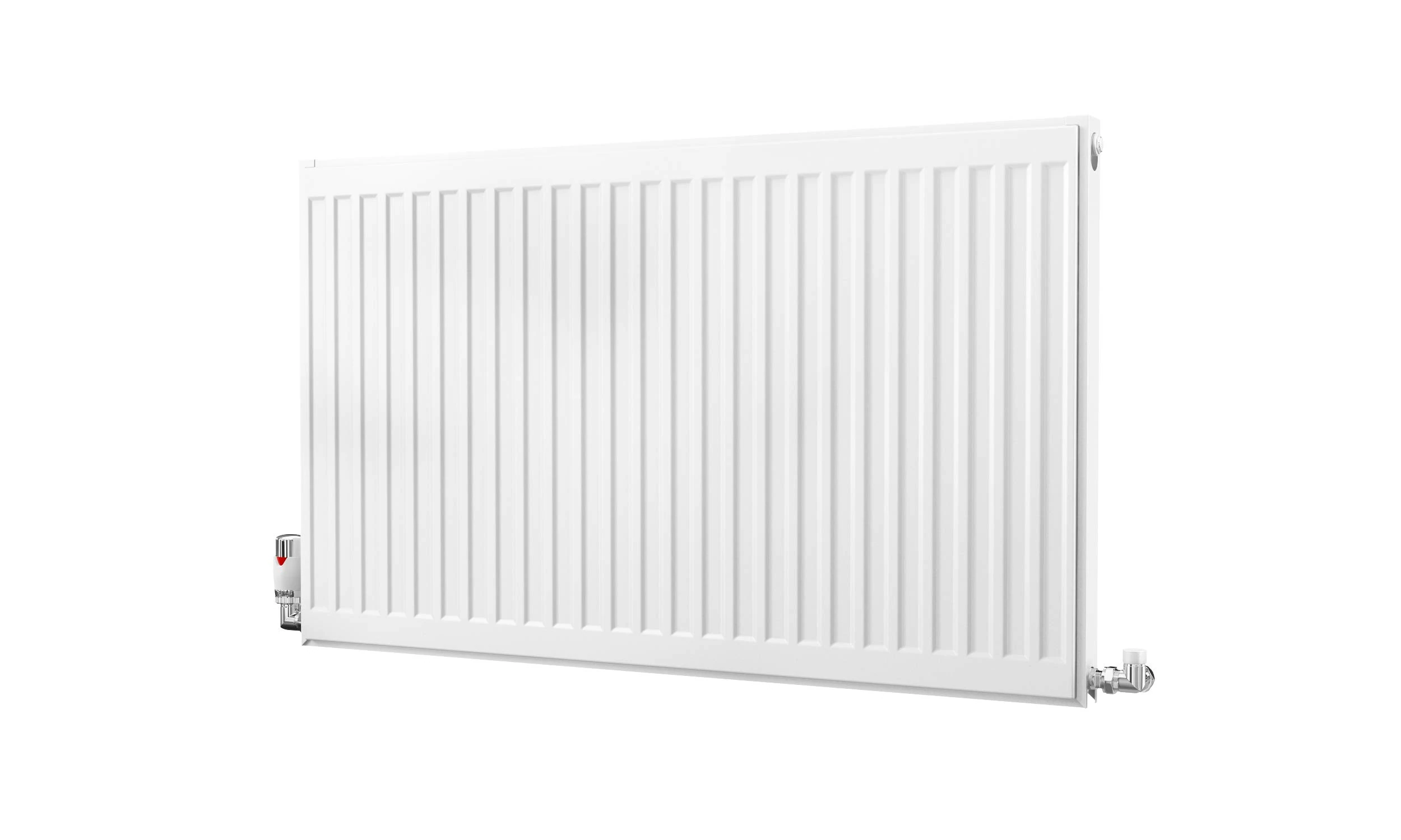 Kartell Kompact Type 11 Single Panel Single Convector Radiator 600mm x 1000mm White