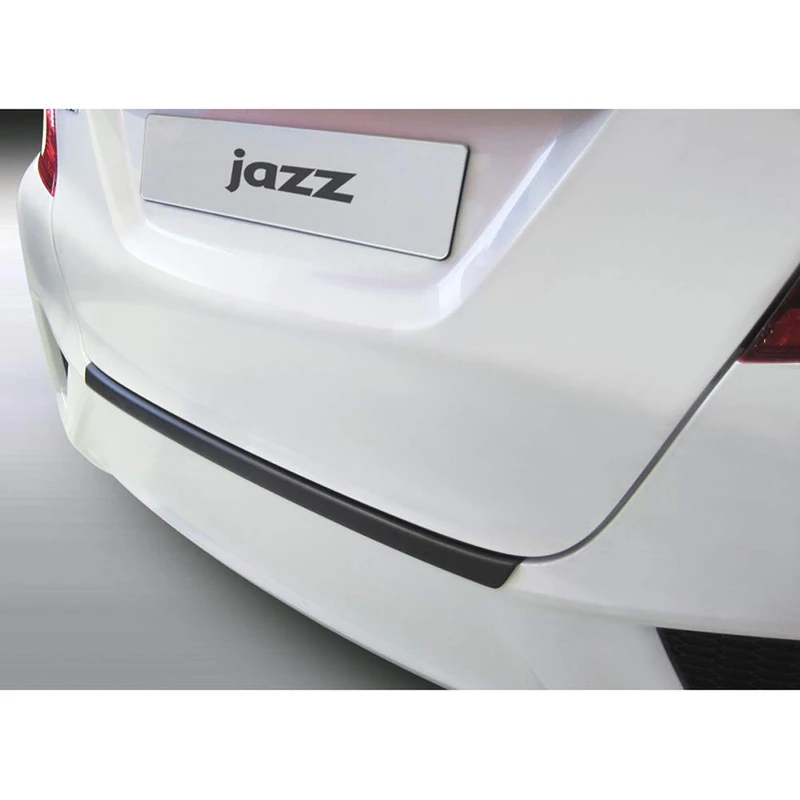 RGM ABS Rear bumper protector compatible with Honda Jazz 9/2015-2018 Black