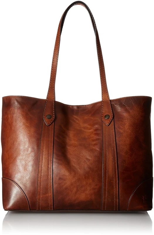 FRYE Women's Melissa Shopper Shoulder Handbag, Cognac, 6 UK