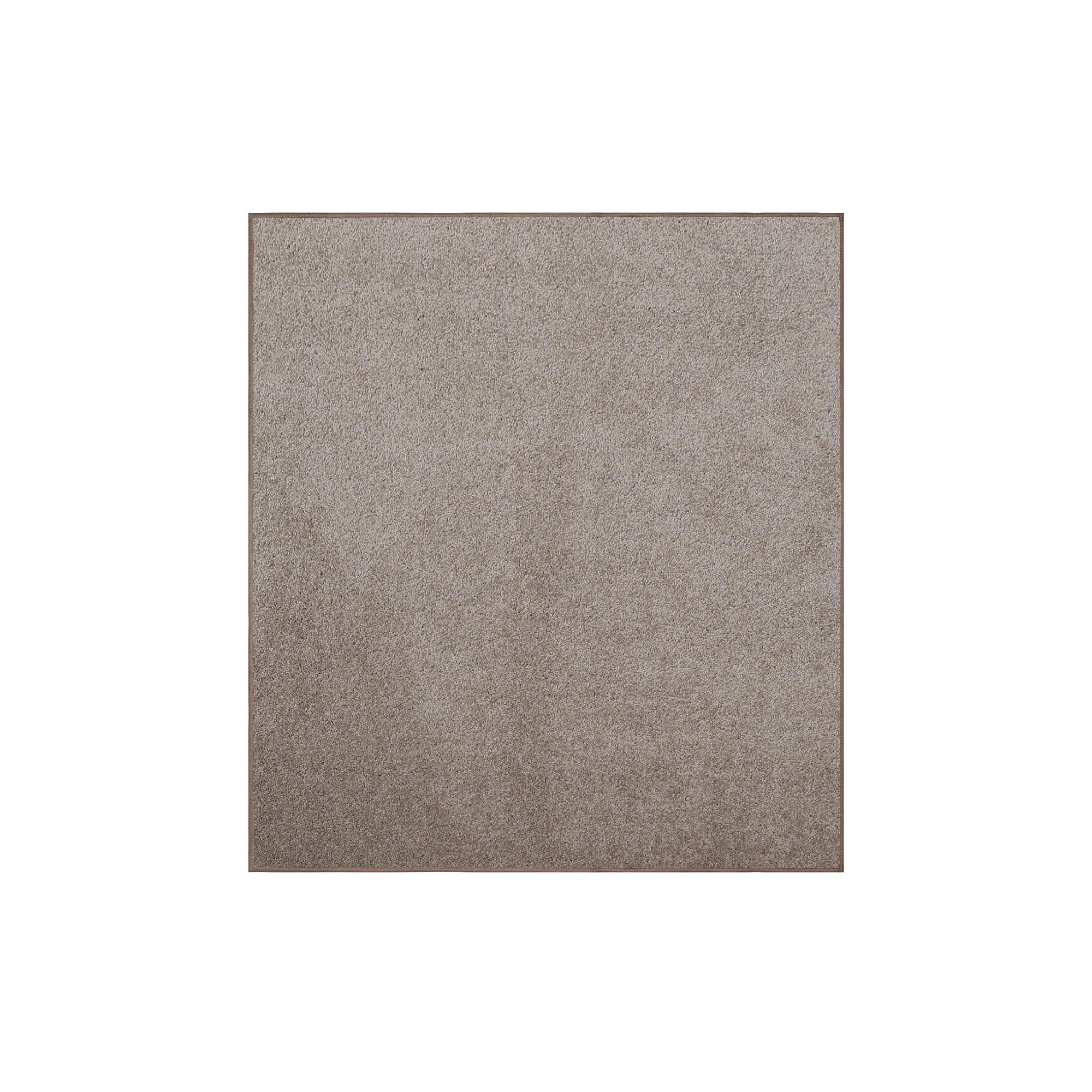 Ambiant Pet Friendly Solid Color Area Rugs Beige - 5' Square, Indoor, Stain & Fade Resistant, Perfect for Living Room, Bedroom, Dining Room, Entryway, Doorway, Pet & Kids Friendly Rug, Wedding