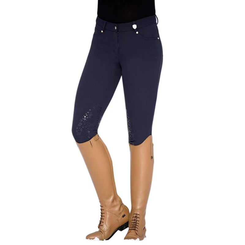 HKM LG Basic Jodhpurs 6900 Dark Blue 40 - Image 1