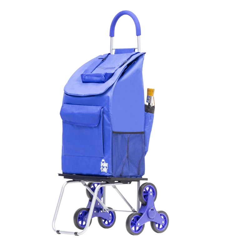 dbest products Shopping cart, Polyester, Blue