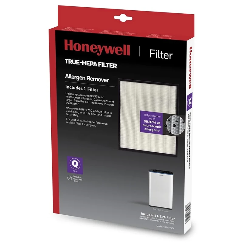 Honeywell Air Purifiers and Fans HRF-Q710E True-HEPA Filter Compatible with HPA710WE Air Purifier