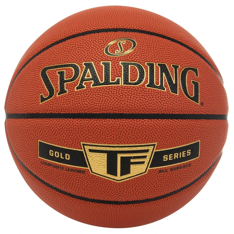 Spalding TF GOLD - Basketball size 7 - Soft Grip Technology - Designed for indoor/outdoor play - Official size and weight - Size 7 - Sponge rubber design