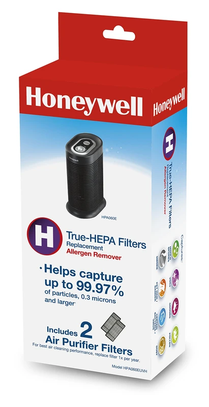 Honeywell HPA060EUVH True-HEPA Filter Compatible with HPA060E Air Purifier