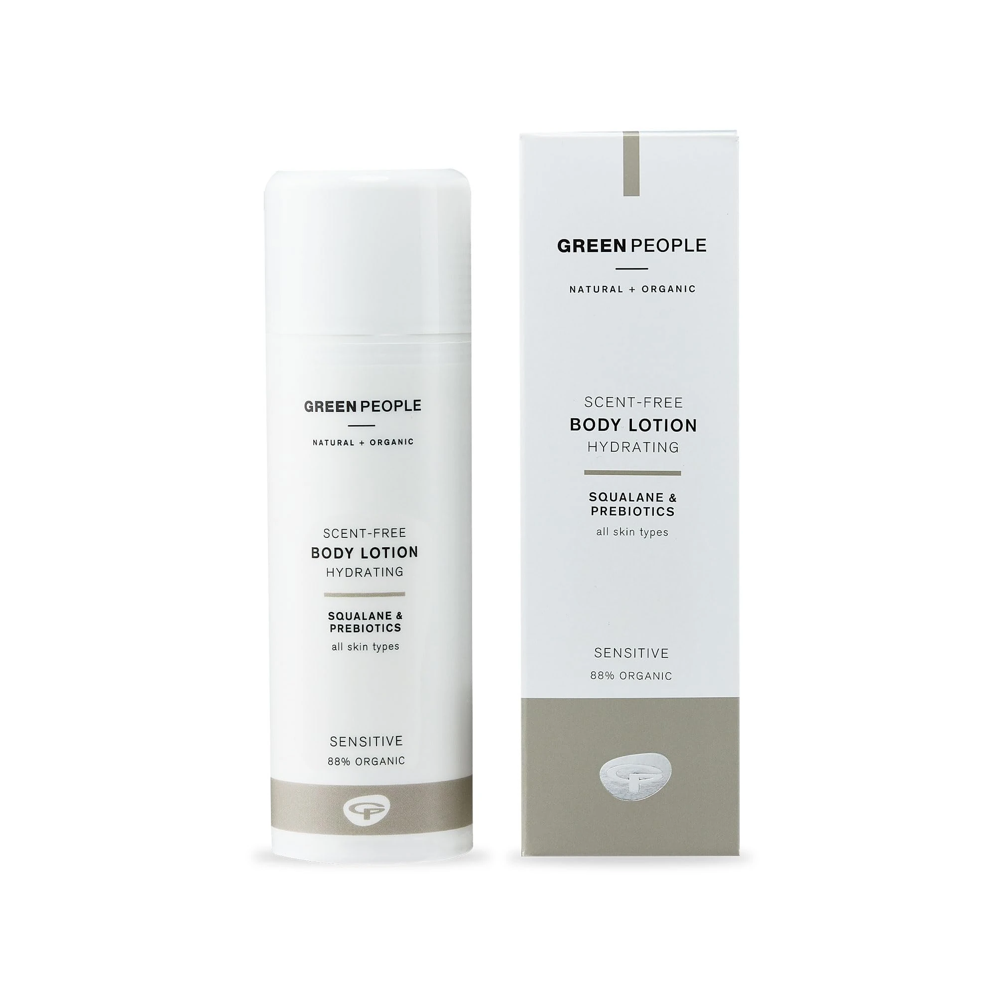 Green People Scent Free Body Lotion 150ml | Natural & Organic Sensitive Body Moisturiser | Soothing Lotion for Sensitive Hands & Legs | Paraben Free & Ethanol Free | Cruelty Free & Vegan