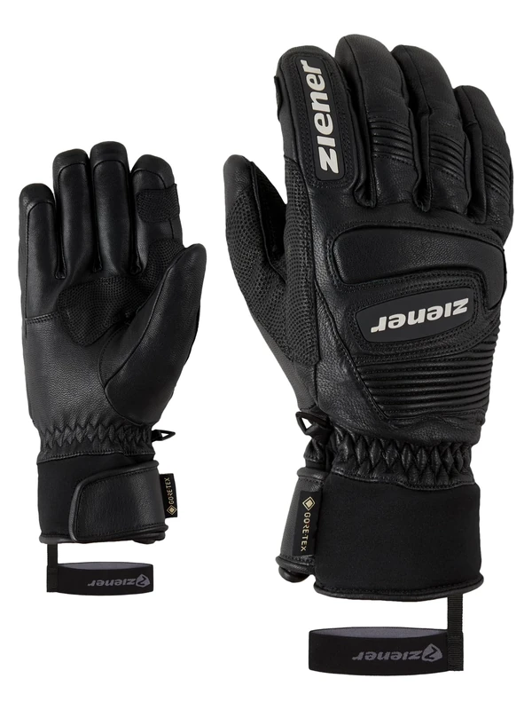 Ziener Gloves Guard Gloves Skiing, Men, mens, 801019, Black, 6.5