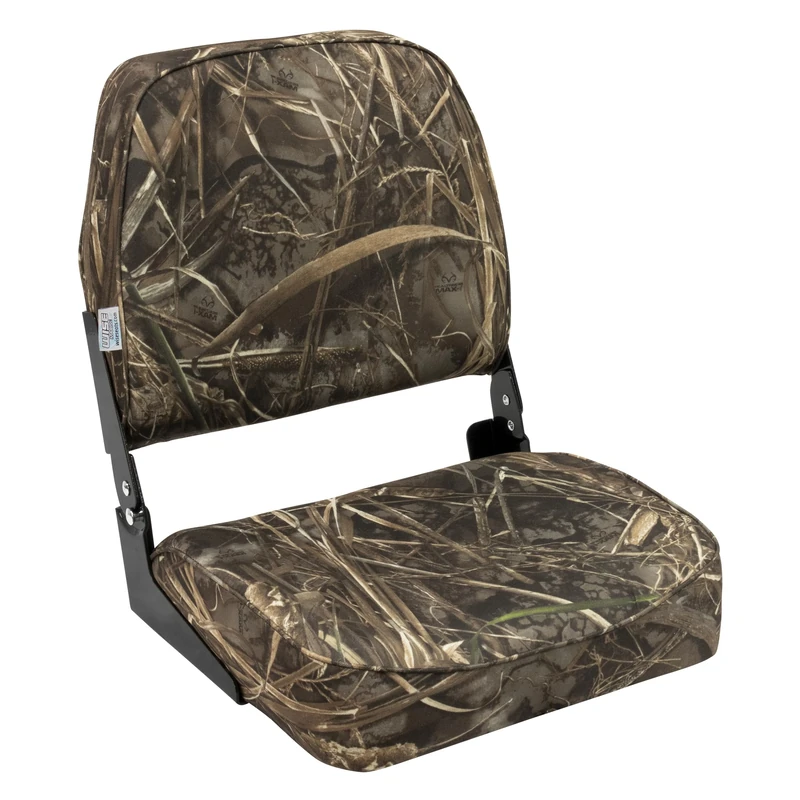 Wise 3312-733 Super Value Series Folding Boat Seat, Realtree Max 5 Camo