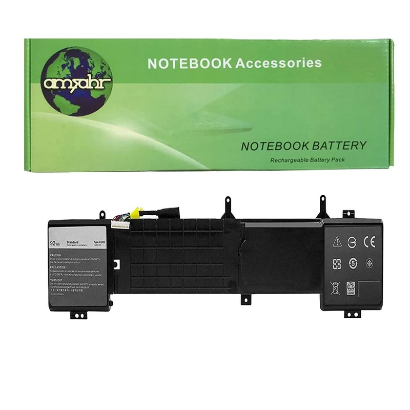 amsahr Replacement Battery with Mini Optical Mouse for Dell 6JHDV/ALW17ED-1728/3828/2728/1828T/4838/4738/4718/3728