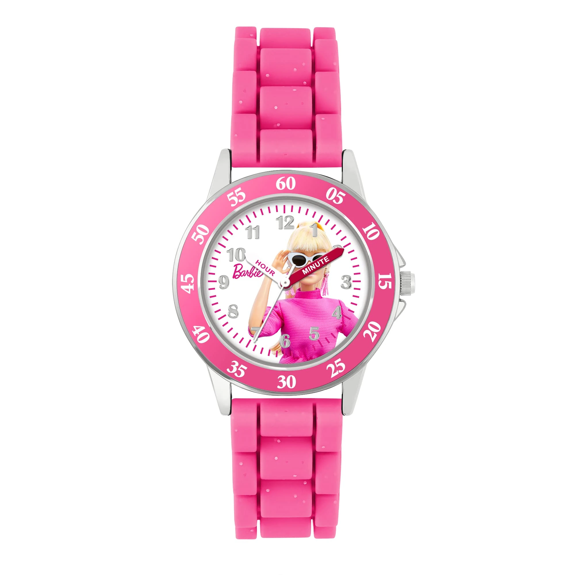 Barbie Girls Analog Quartz Watch with Silicon Strap BAB9003 AMZ