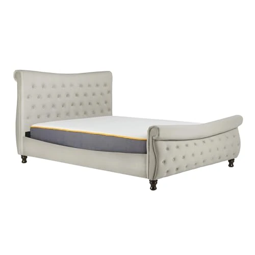 Birlea, Copenhagen Fabric Bed, Warm Stone, 150cm
