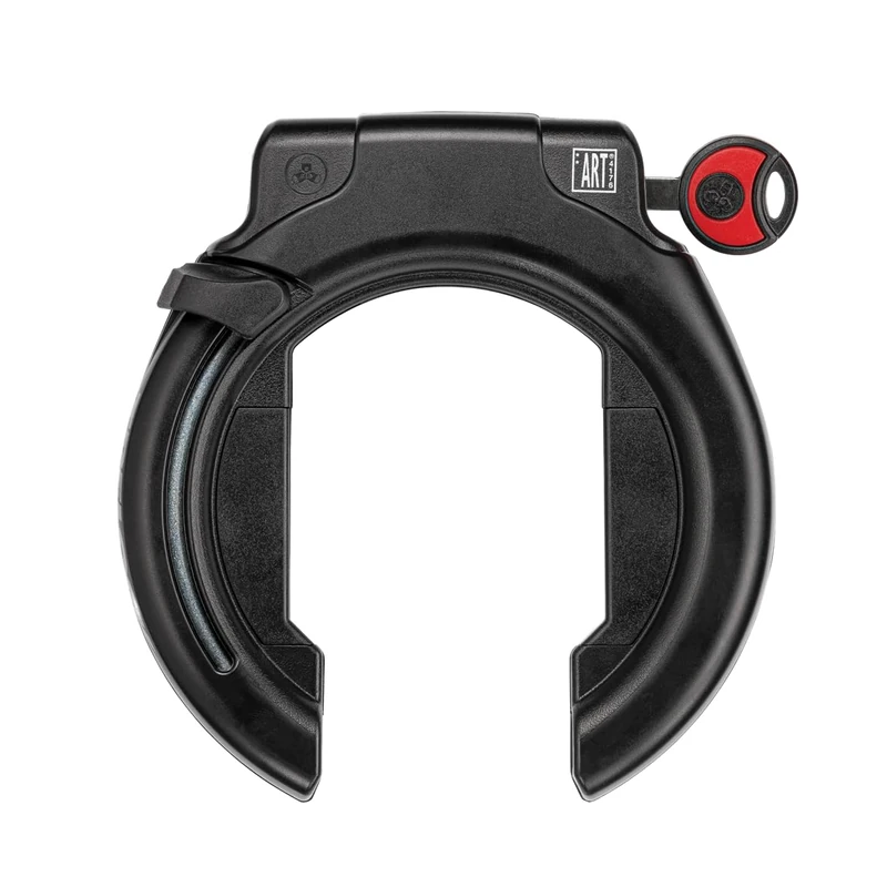 Trelock RS 453 Protect-O-Connect Balloon NAZ Frame Lock, Black, One Size