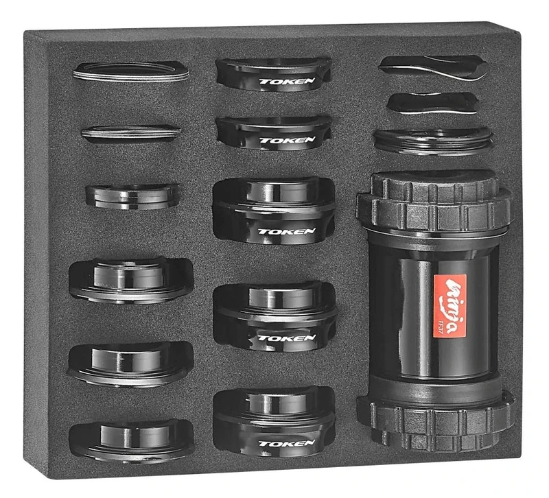 Token Unisex - Adult Thread Fit Set TF37 Bottom Bearing, Grey, 1size