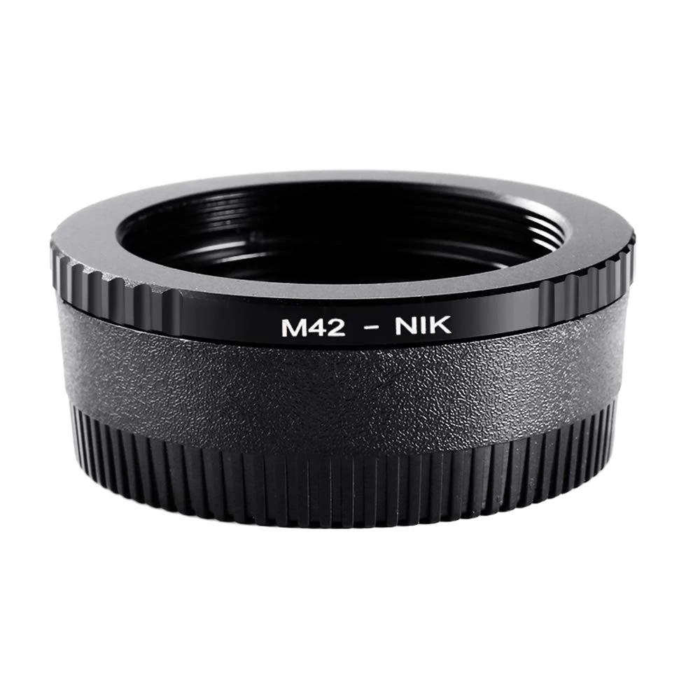 K&F CONCEPT Updated M42 to Nik Adapter, Manual Lens Mount Adapter Compatible with M42 Mount Lens to Nikon/Nikon F Mount Camera Body