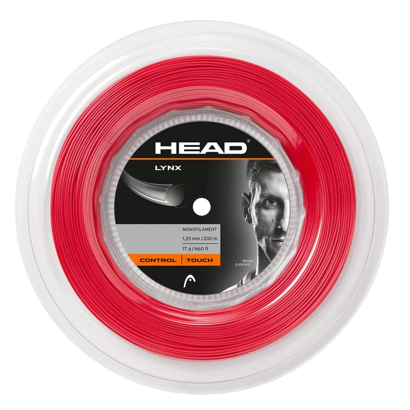 HEAD Unisex - Adult Synthetic Gut PPS Set Tennis String, Red, 16 - Image 1