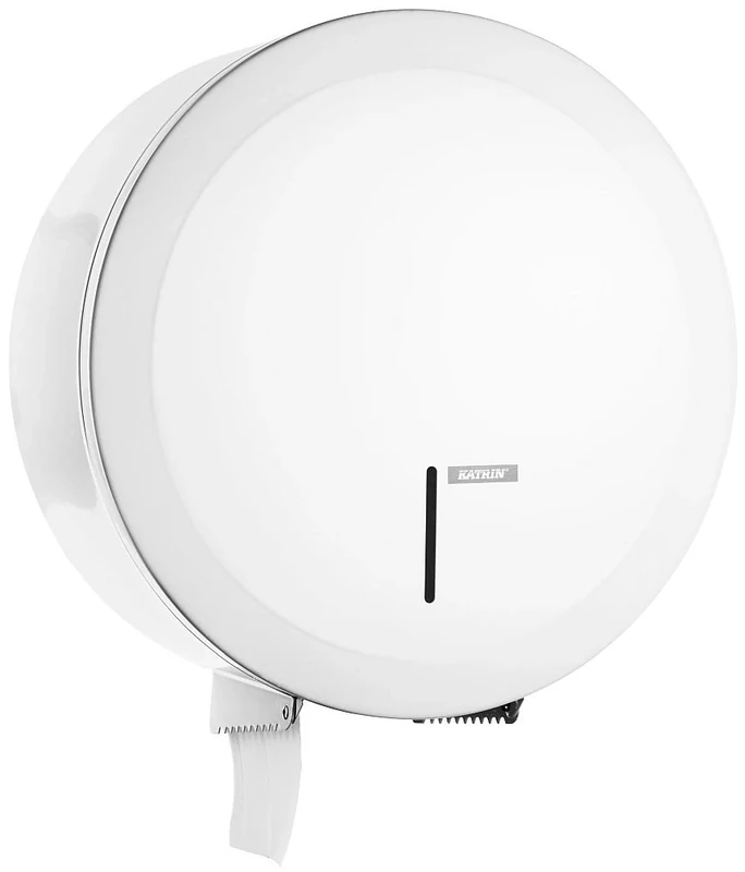 Katrin Gigant 997016 Toilet Roll Dispenser, Large, White