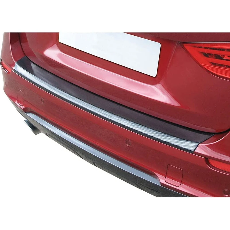 RGM ABS Rear bumper protector compatible with Mercedes A-Class W176 AMG Line/45/250 2012-2018 Carbon Look