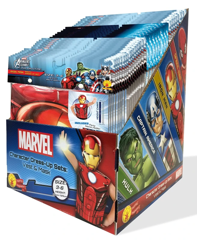 Rubie's- Marvel Children’s Costume Kits, AC5703, Blue, One Size