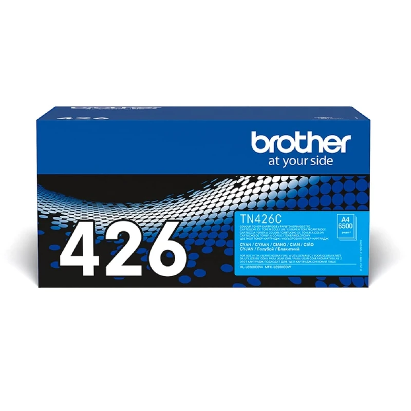 Brother TN-426C Toner Cartridge, Cyan, Single Pack, Super High Yield, Includes 1 x Toner Cartridge, Brother Genuine Supplies