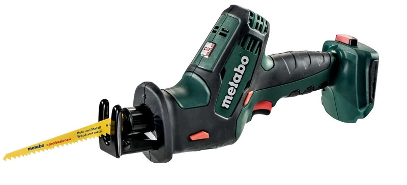 Metabo - 18V Compact Reciprocating Saw Bare (602266890 18 LTX Compact Bare), Woodworking
