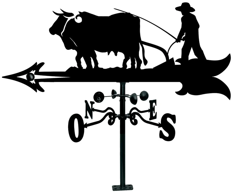 Arthifor Roofing Vane with Labrador Silhouette, Matte Black