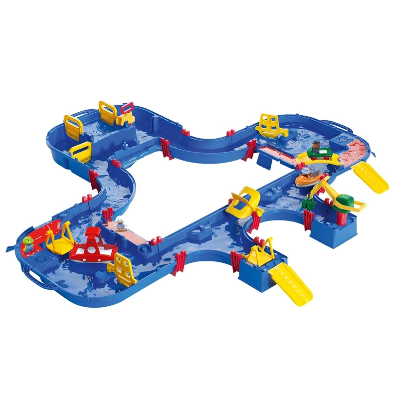 AquaPlay Mega Lock Box, 62-Piece Water Table playset, Outdoor Garden Toy Suitable for Ages 3+