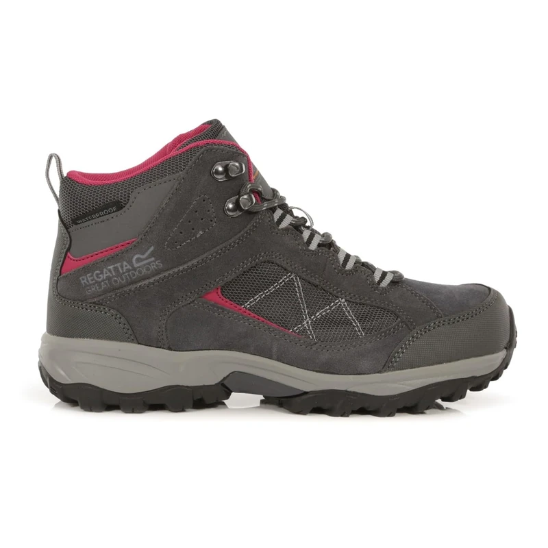 Regatta Clydebank Womens Waterproof Trekking Boots - Briar/Dark Ceri