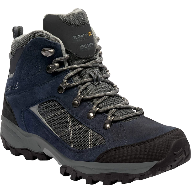 Regatta Mens Clydebank Boots Navy Blaze/Briar 7 UK
