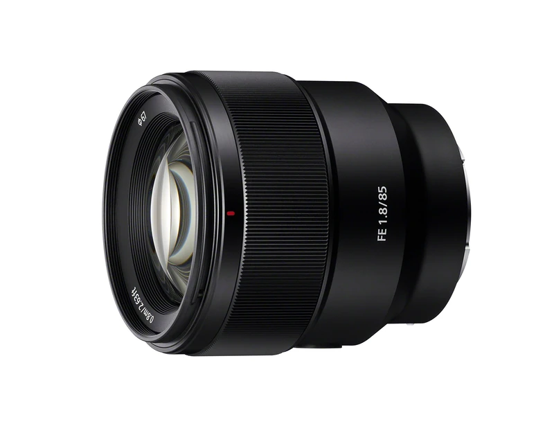 Sony SEL85F18 85mm F/1.8-22 Medium-Telephoto Fixed Prime Camera Lens, Black