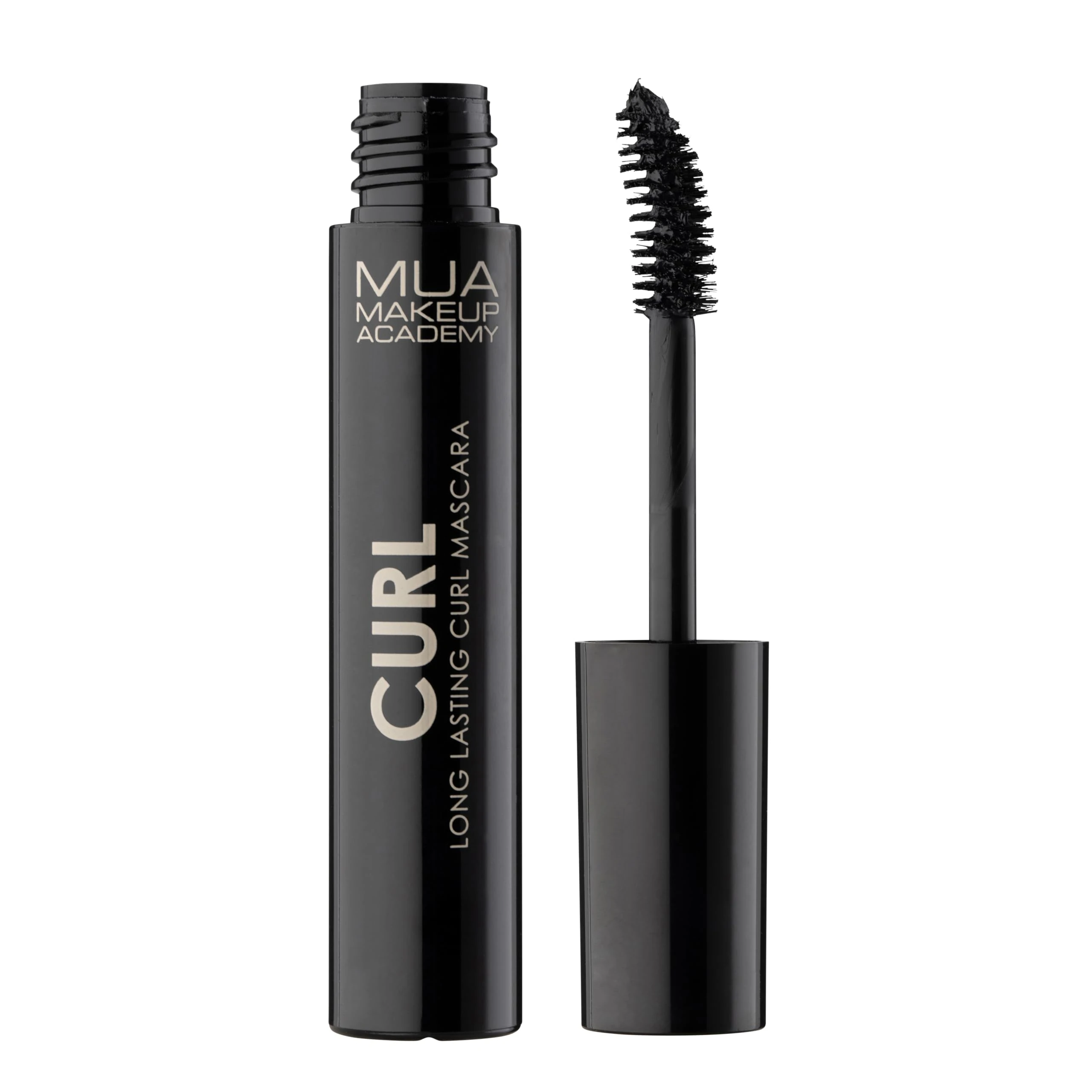 MUA Makeup Academy Long Lasting Curl Mascara, Black, Vegan & Cruelty Free, 6ml