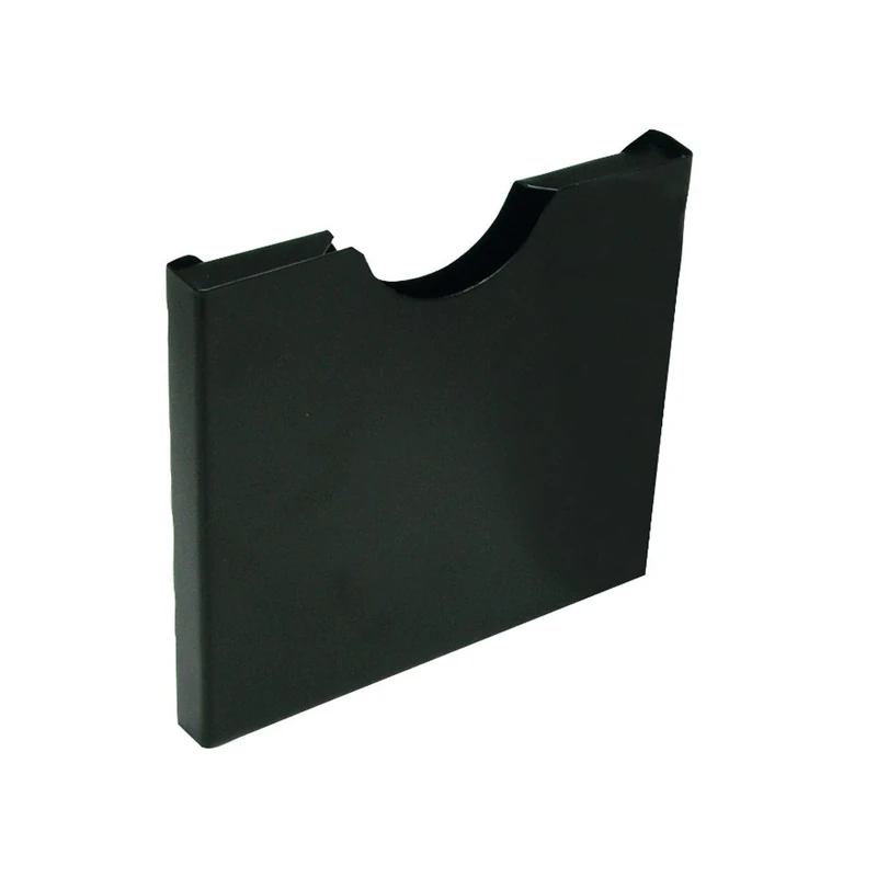 HPC Healthline GE/MGD Polythene Glove Box Holder, 18.5 cm x 19.5 cm x 2.5 cm, Black