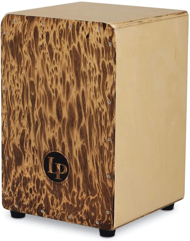 LP Latin Percussion Cajon Aspire Accent, Ahorn/Schlagfläche Para Gummibaum, Wire (3 x 16), Finish: Havana Café, LPA1332-HC