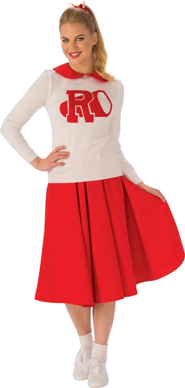 Rubies 820765 Grease Rydell High Cheerleader Costume Adult Sized, Shown, Medium
